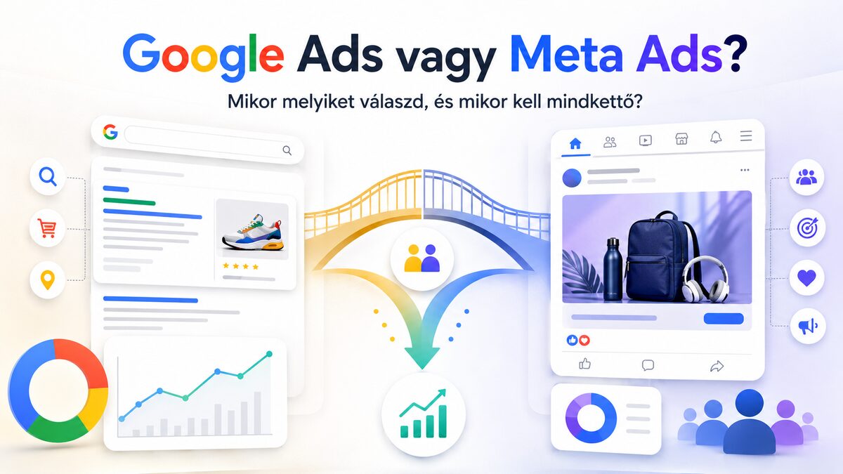 Google Ads vagy Meta Ads? Mikor melyiket válaszd, és mikor kell mindkettő?